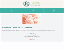 Tablet Screenshot of hoteltilly.it